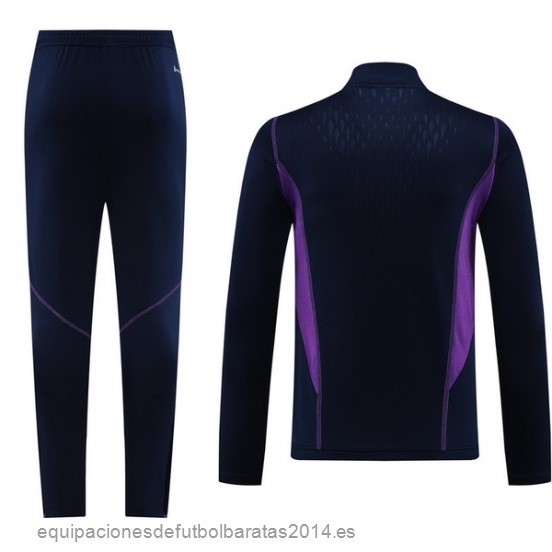 Nuevo Conjunto Completo Sudadera Entrenamiento Argentina 2023 Azul Marino Purpura Baratas